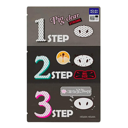 [Holika Holika] Fuerte Removedor Puntos Negros (Kit 3-en-1)