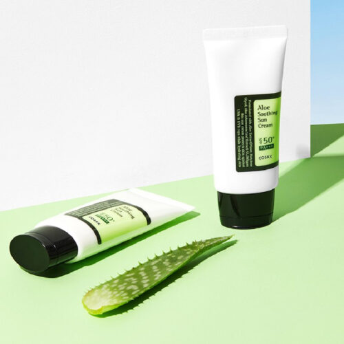 [CosRX] Aloe Soothing Sun Cream SPF50+ PA+++ - Imagen 4