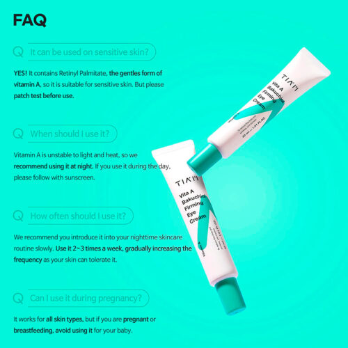 [Tiam] Vita A Bakuchiol Firming Eye Cream 30ml - Imagen 11