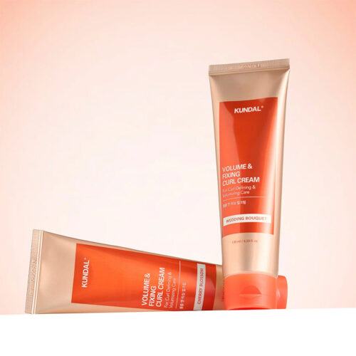 [Kundal] Volume&Fixing Curl Cream Cherry Blossom 130ml - Imagen 7