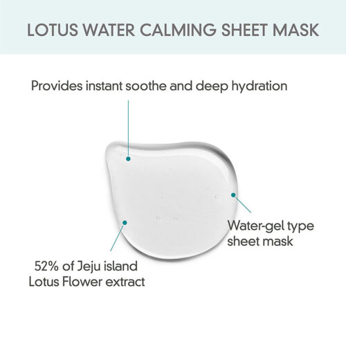 [Rovectin] Calming Lotus Sheet Mask - Imagen 3