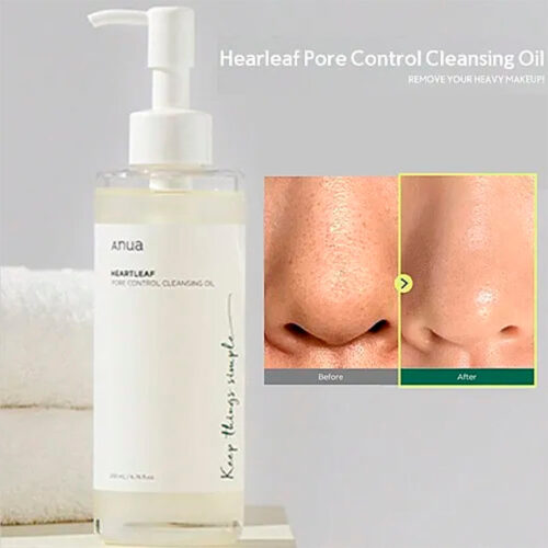[Anua] Heartleaf Pore Control Cleansing Oil (2 Tamaños) - Imagen 5