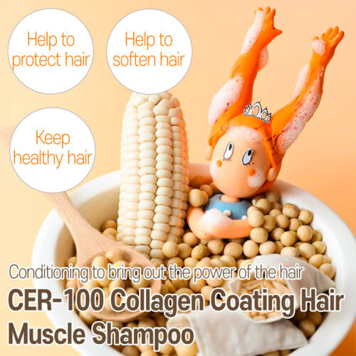 [Elizavecca] CER-100 Collagen Coating Hair A+ Muscle Shampoo - Imagen 4