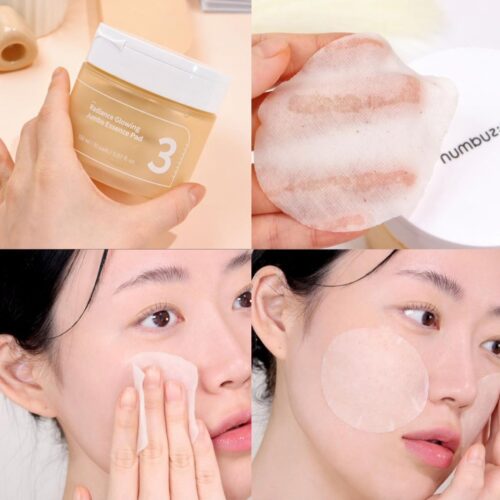 [numbuzin] No.3 Radiance Glowing Jumbo Essence Pad - Imagen 5