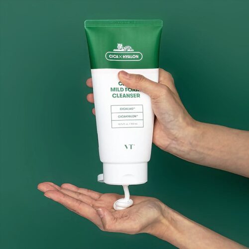 [VT] Cica Mild Foam Cleanser 300ml - Imagen 3
