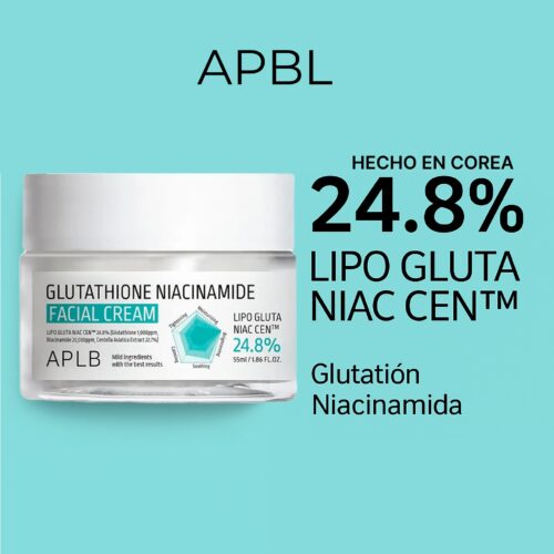 [APLB] Glutathione Niacinamide Facial Cream 55ml - Imagen 3