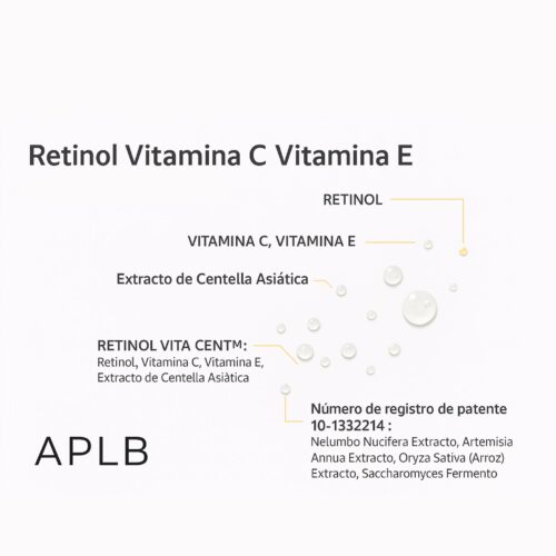 [APLB] Retinol Vitamin C Vitamin E Ampoule Serum 40ml - Imagen 3