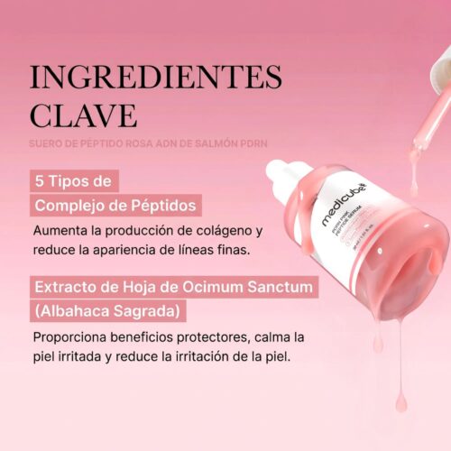 [Medicube] PDRN Pink Peptide Serum 30ml - Imagen 5