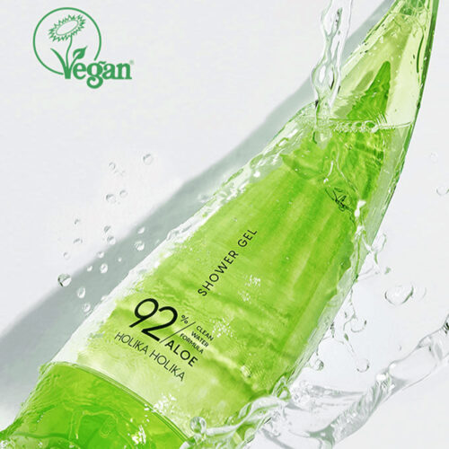 [Holika Holika] Aloe Clean Water Formular 92% Shower Gel - Imagen 5