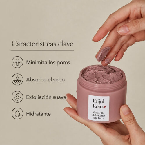 [BOJ] Red Bean Refreshing Pore Mask 140ml - Imagen 5