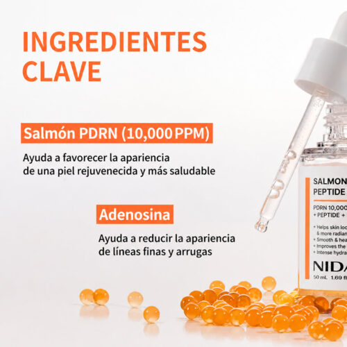 [NIDA] Salmon PDRN Peptide Serum 50 ml - Imagen 4