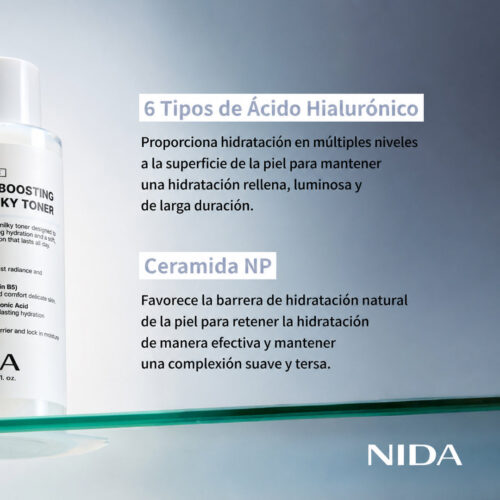 [NIDA] Youth-Boosting Rice Milky Toner 150 ml - Imagen 6