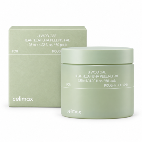 [Celimax] JIWOOGAE Heartleaf BHA Peeling Pad 60 pads